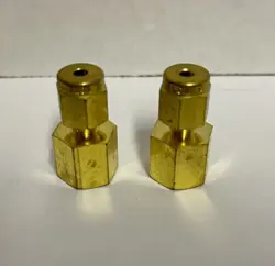 SWAGELOK TUBE FITTING FEMALE CONNECTORS BRASS 1/8