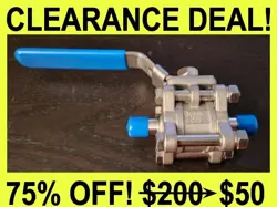 SWAGELOK JBV650 STAINLESS STEEL BALL VALVE