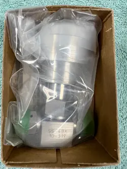 NUPRO SWAGELOK PNEUMATIC BELLOWS VALVE SS-4BK-10-319 NC-11 HE LEAK TESTED NOS
