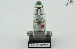 5297 SWAGELOK DIAPHRAGM VALVE W/HANDLE SS-DLVCR4