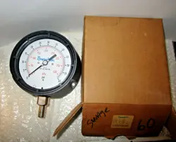 SWAGELOK  PCI-115P-0G60-LARX-J G.I.GAUGE 60 PSI/ 1/2
