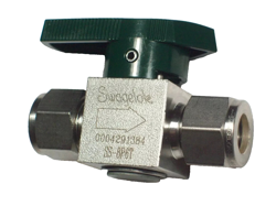 SWAGELOK STAINLESS STEEL INSTRUMENT PLUG VALVE, 1/2