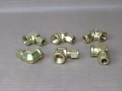 NEW LOT OF 6 PARKER/SWAGELOK 6FEL6N-B 3/8
