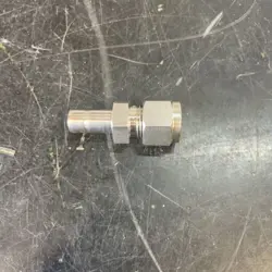 SWAGELOK SS-600-R-6 ., 3/8 X 3/8 TUBE ADAPTER   ,