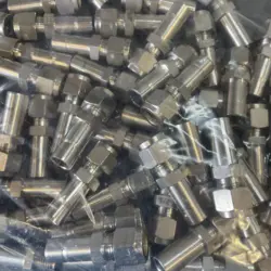 SWAGELOK SS-600-R-8BT, SST, BORED-THROUGH REDUCER, 3/8 IN. TUBE OD X 1/2 IN.