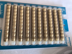 SWAGELOK B-400-SET BRASS FERRULE SET FOR 1/4 IN. TUBE FITTING, 10SET/PK- NEW