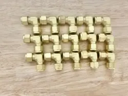 SWAGELOK B-600-9, BRASS ELBOW UNION FITTING 3/8