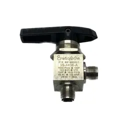NOS SWAGELOK 1/4 NPT STAINLESS STEEL MANUAL BALL VALVE SS-44S6-A