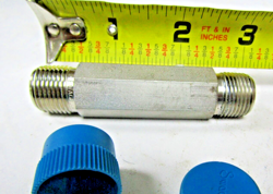 ??NEW SWAGELOK SS-6-HLN-3.00 STAINLESS NIPPLES MALE 3/8
