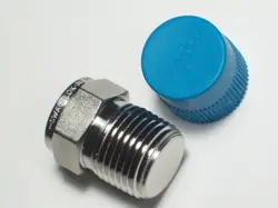 1 - SWAGELOK STAINLESS STEEL PIPE PLUG, 1/2