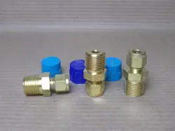 NEW LOT OF 3 PARKER/SWAGELOK 6MSC8N-B 3/8