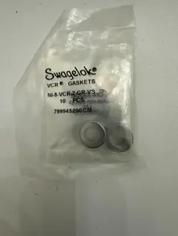 LOT OF 10PCS NI-8-VCR-2-GR-VS SWAGELOK GASKET