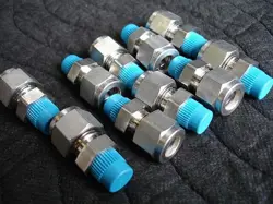 10 NEW SWAGELOK SS-600-1-2 MALE STRAIGHT CONNECTOR 3/8