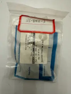 LOT OF 2PCS SS-8M0-3 SWAGELOK  NEW