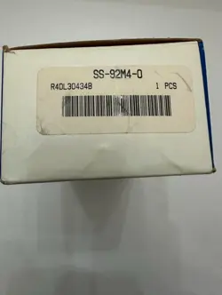 1PCS NEW SWAGELOK SS-92M4-0 SS-92M4-O