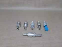 NEW LOT OF 6 PARKER/SWAGELOK QC4 STAINLESS 1/4