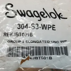 SWAGELOK 304-S3-WPE