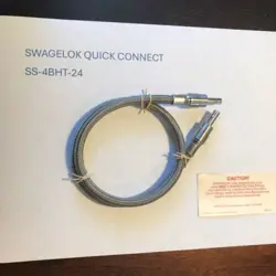 SWAGELOK SS-BHT-24 BRAIDED HOSE