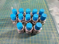 LOT OF 13: SWAGELOK STAINLESS STEEL FITTINGS, 1/2