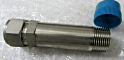 ??NEW SWAGELOK STAINLESS STRAIGHT NIPPLE TO TUBE MALE 3/4 NPT 4 LONG X 3/4