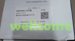ONE NEW SWAGELOK SS-HBS4-C PNEUMATIC VALVE VIA FEDEX OR DHL;