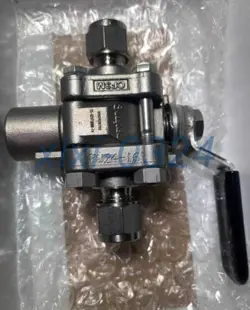 1PCS NEW SWAGELOK SS-62XTS8MM-F4 3-PIECE 60 SERIES 3-WAY BALL VALVE DHL SHIPPING