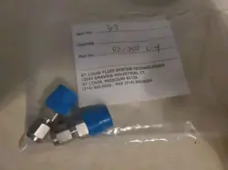 LOT OF 2 SWAGELOK STAINLESS STEEL FITTING,1/8