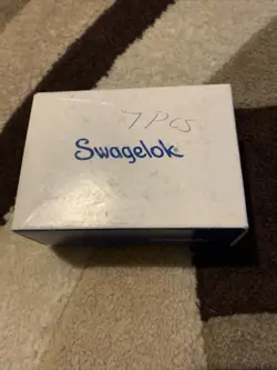 SWAGELOK SS-810-2-6 NEW IN BOX 7 PCS MALE ELBOW 1/2 TUBE X 3/8 MALE PIPE