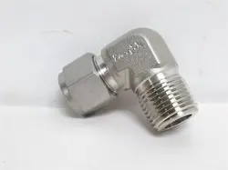 240666 NEW-NO BOX; SWAGELOK SS-810-2-8 AIR ELBOW; SS-316; 90DEG 1/2