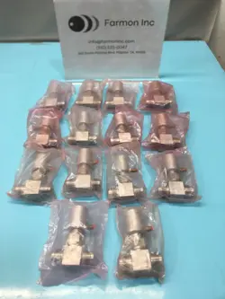 LOT OF 14 NUPRO SS-BN8VCR8-C HIGH PURITY BELLOW VALVE, SWAGELOK, 161018