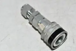 NEW SWAGELOK QC6-KEY1 BLACK BRASS QUICK-CONNECT ADAPTER 3/8''