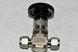 SWAGELOK SS-1RS6-PK-W20 STAINLESS STEEL INTEGRAL BONNET NEEDLE VALVE