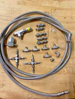 SWAGELOK VARIOUS FITTINGS CONNECTORS ELBOW LOT