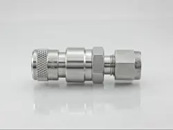 SWAGELOK TUBE FITTING INSTR QUICK CONNECT BODY 0.2 CV, 1/4 IN 316 SST QC4-B-400