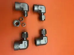 4-SWAGELOK SS-400-8-4 TUBE FITTING FEMALE ELBOW 1/4INCH THREAD NPT