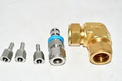 LOT OF 5 NEW SWAGELOK FITTINGS MIXED LOT