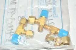 PACK OF 3 NEW SWAGELOK B-400-3-4TMT BRASS TUBE FITTING