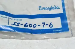 SWAGELOK SS-600-7-6 STAINLESS