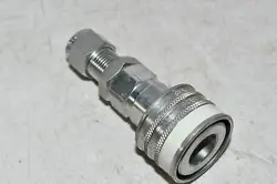 NEW SWAGELOK QC6-KEY6 YELLOW STEMLESS QUICK-CONNECT FITTING WHITE