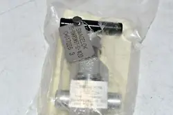 NEW SWAGELOK SS-6NKRSW6T-ID-W20 MANUAL STAINLESS NEEDLE VALVE 6000PSI 3/8IN TUBE