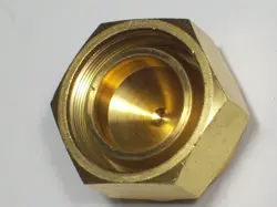 1 - SWAGELOK BRASS TUBE PLUG FITTING, 1