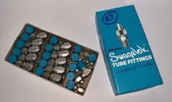 27PC SWAGELOK 316 STAINLESS 90 DEGREE MALE ELBOW 1/8 INCH O.D. X 1/8 INCH NPT
