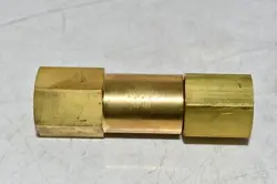 NEW SWAGELOK B-6C4-VI-1 BRASS POPPET CHECK VALVE