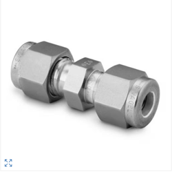 SWAGELOK SS-400-6 TUBE FITTING , UNION, 1/4