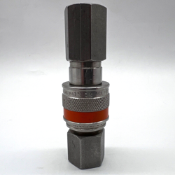NOB SWAGELOK QC6 KEY 2 ORANGE QUICK CONNECT STEM COUPLER 316 STAINLESS STEEL