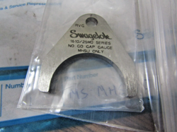 ??NEW SWAGELOK MS-MHSU IG-1610 RVG GAP INSPECTION GAGE MHSU ONLY 1610/25MO SER.