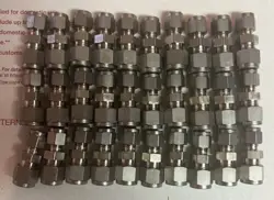 BRAND NEW SWAGELOK 3/8 REDUCING UNIONS LOT OF 30 SS-600-6-4