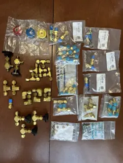 WHITEY BRASS FITTINGS