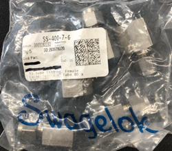 SWAGELOK SS-400-7-6, FEMALE CONNECTOR, 1/4