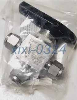 1PCS  NEW SWAGELOK  SS-44XS6  THREE WAY BALL VALVE   DHL SHIPPING #Z